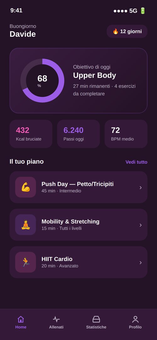 App fitness Pulse