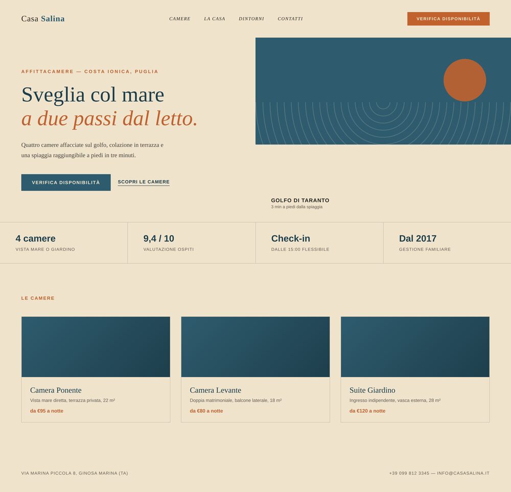 Homepage Casa Salina