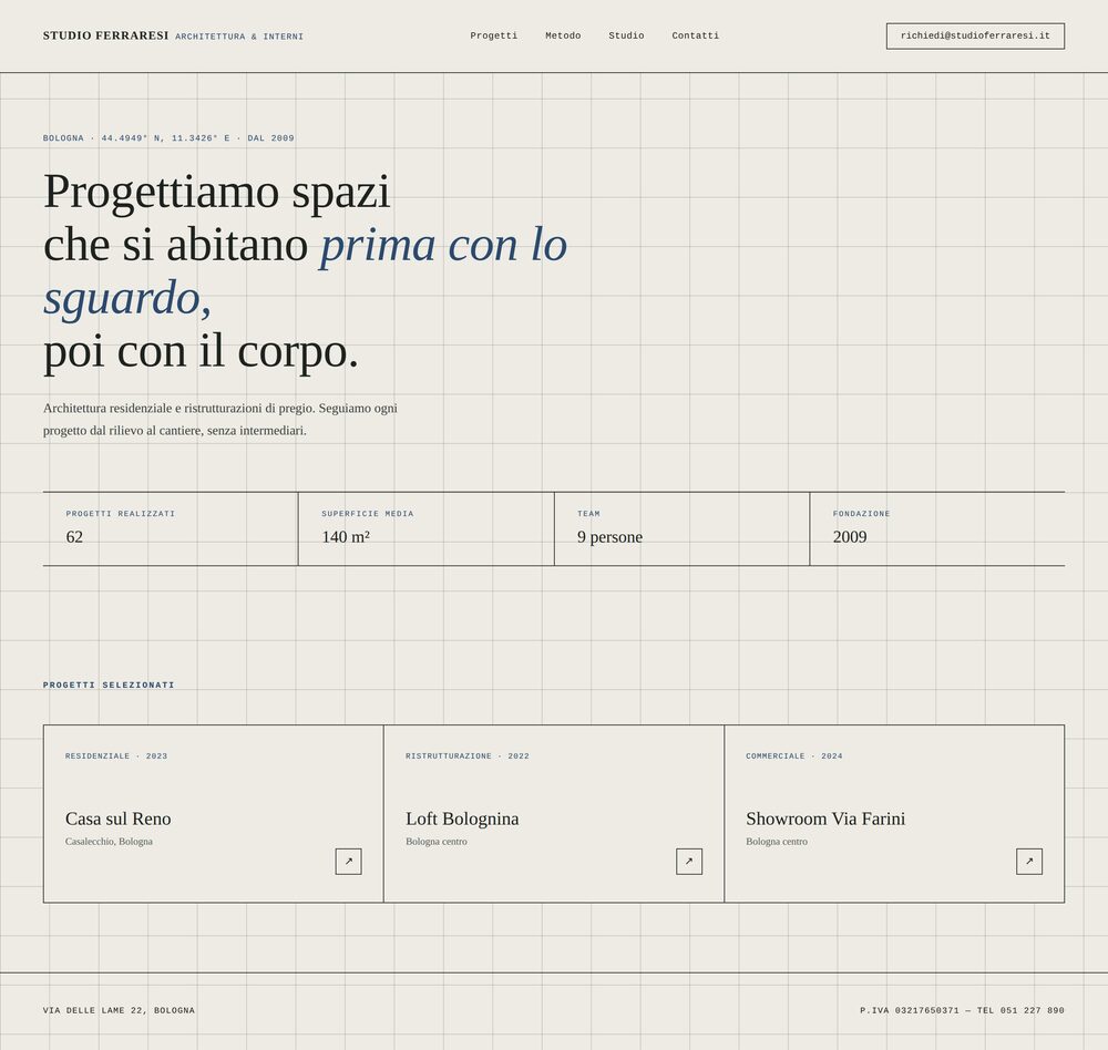 Homepage Studio Ferraresi